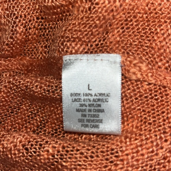 Kimono Style Sweater Size Large - Picture 4 of 4